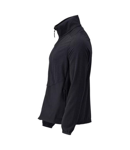 Mens Customised Patterned Fleece Jacket Dark Navy Mascot