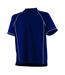 Polo Performance Homme Bleu Marine Blanc Finden & Hales-1