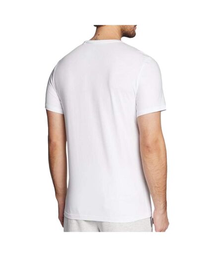 T-shirt Blanc Homme Guess Maksim - M