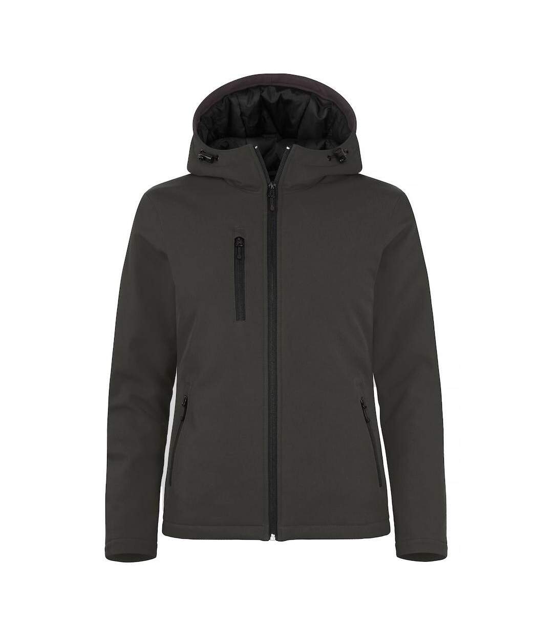 Doudoune Softshell Femme Gris Foncé Clique-1