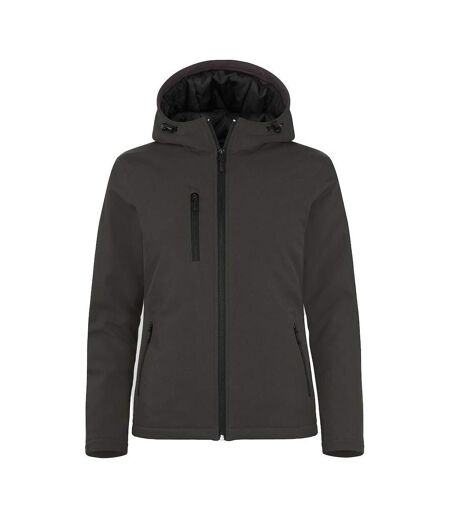 Doudoune Softshell Femme Gris Foncé Clique