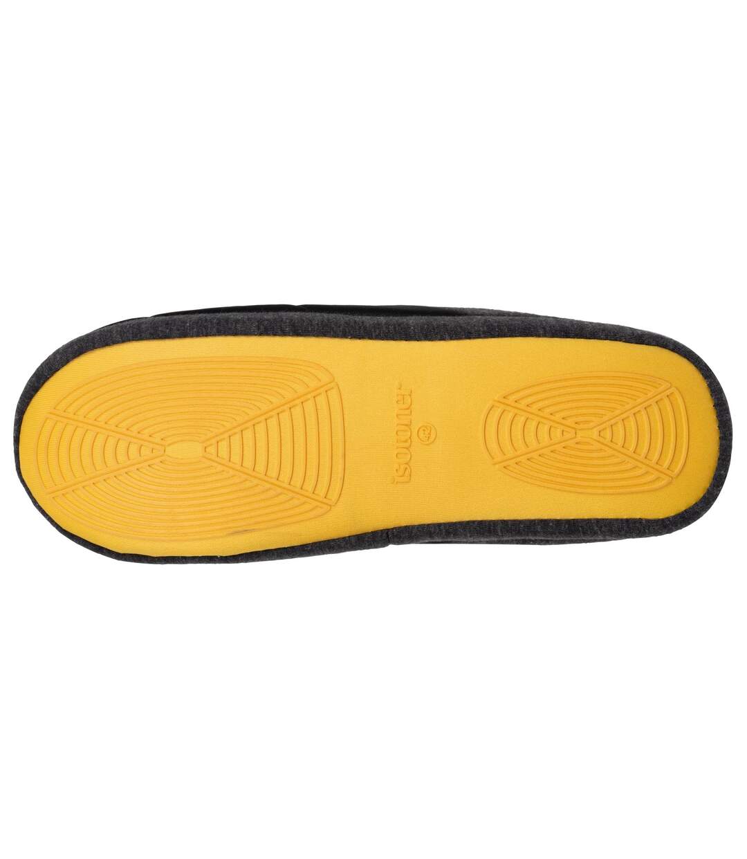 Isotoner Chaussons extra-light Mules homme nylon, semelle gomme ultra souple-4