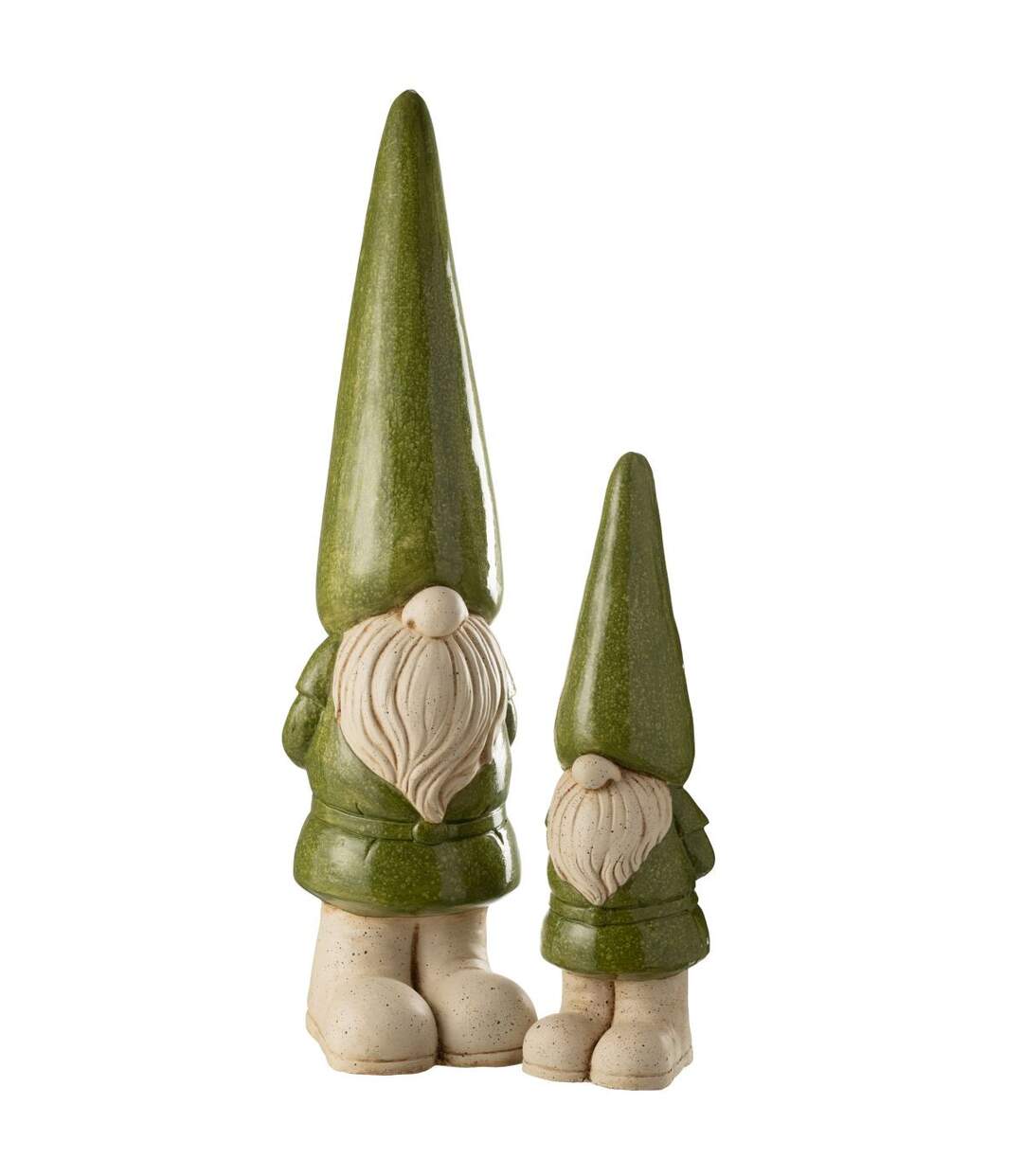 Statue Lutin Extérieur Pasquale 61cm Vert-3