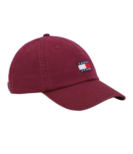 Casquette De Baseball Motif/style Logo Brodé Homme Bordeaux Tommy Jeans