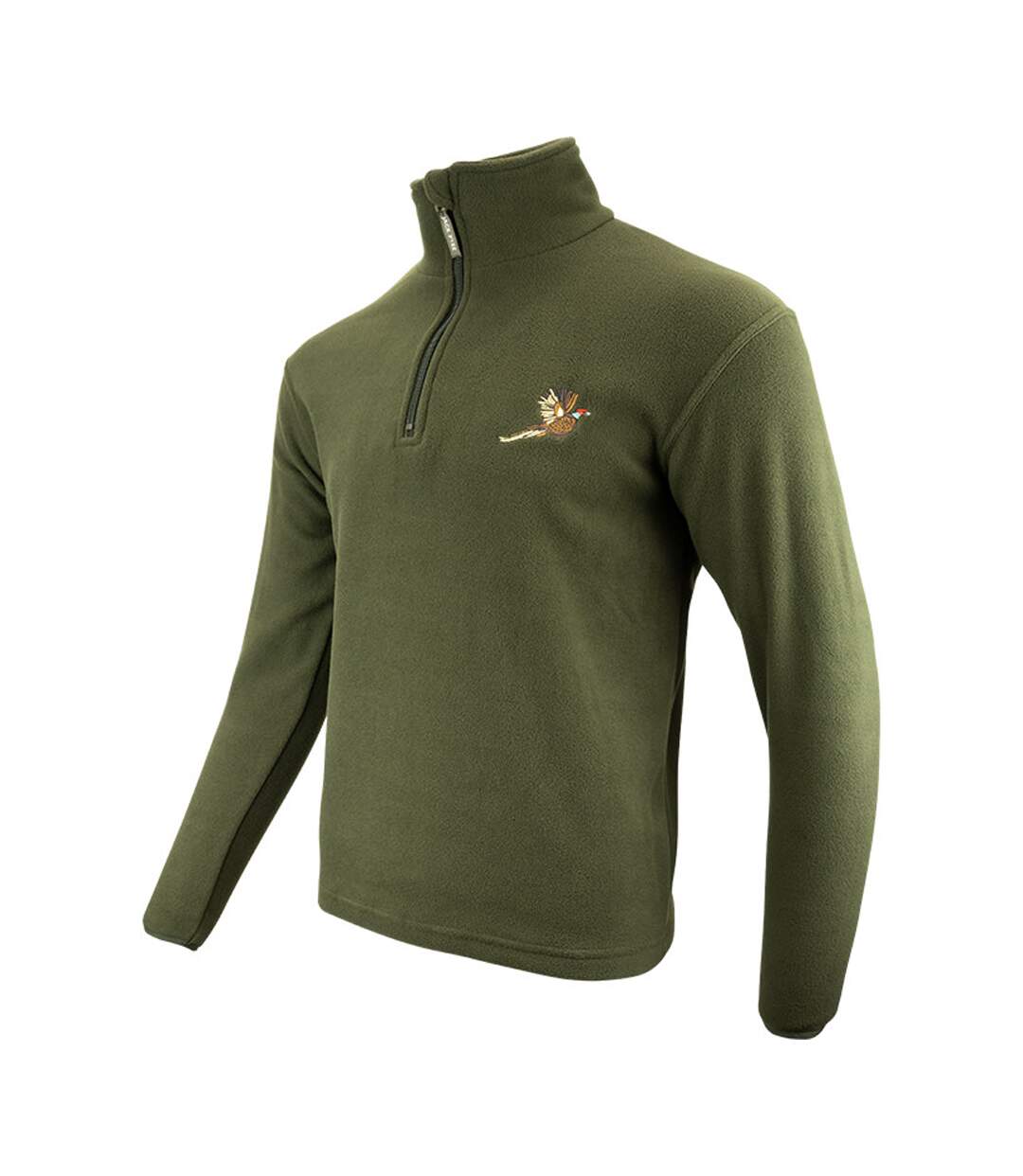 Haut Polaire Motif/style Faisan Homme Gris Jack Pyke-3