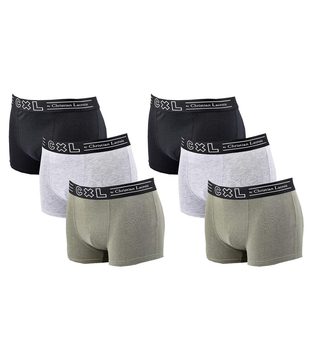 Boxer CXL By LACROIX X6 Pack de 6 Boxers CXL2260-1
