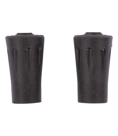 Trespass Spoke Walking/Trekking Pole Tips (Pack Of 2) (Black) (One Size) - UTTP506