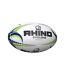 Ballon De Rugby Cyclone Taille 4 Blanc Rhino-2