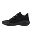 Mens Crossover Mesh Basketball Trainers Black Charcoal Everlast-2