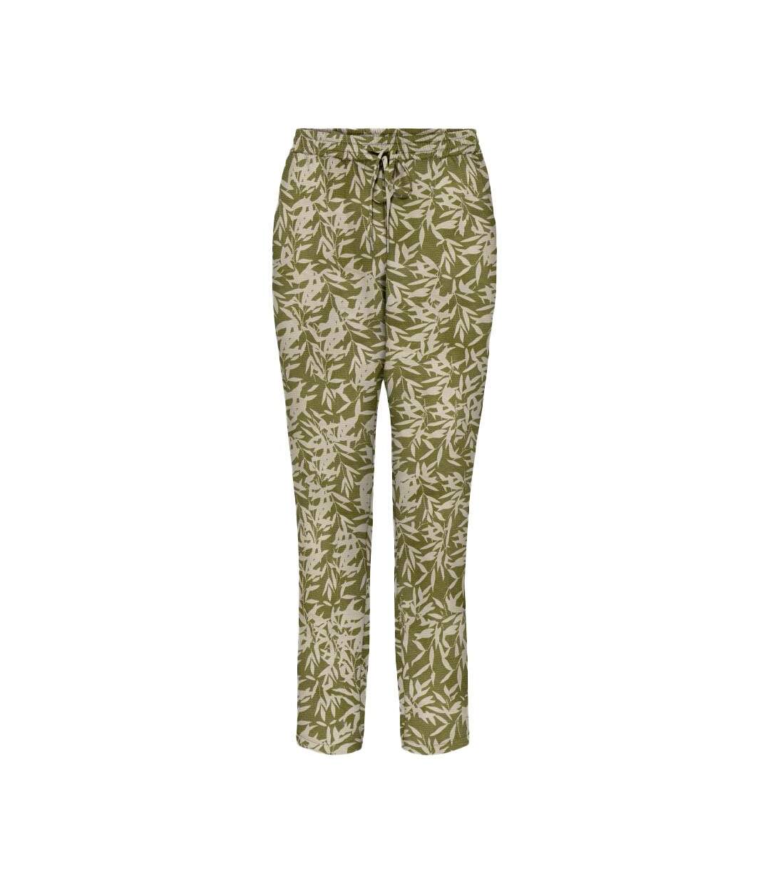 Pantalon Vert à Motifs Femme Only Nova - 34