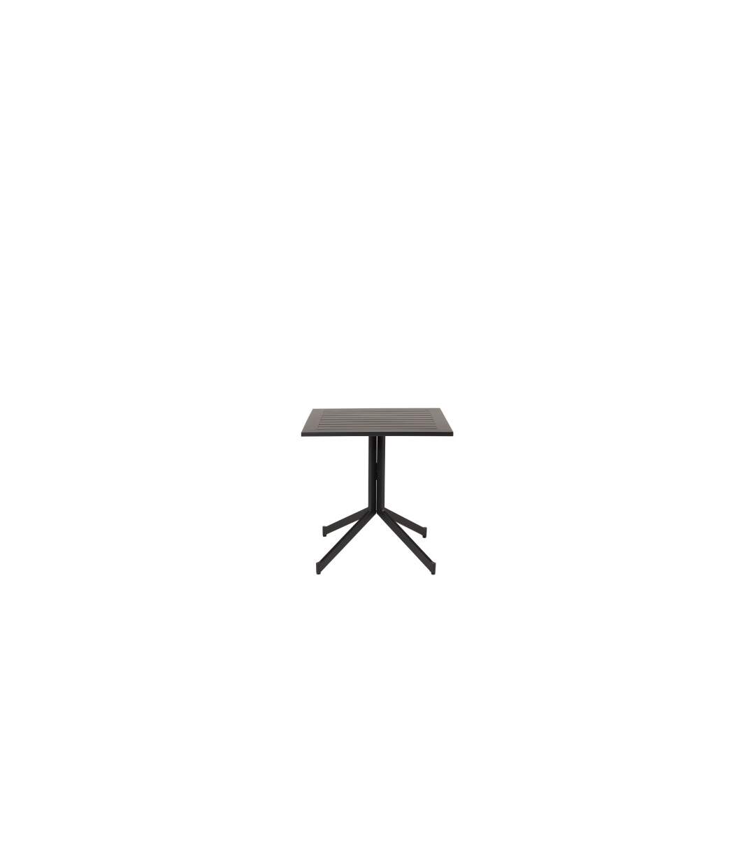 Table de Jardin Way 72cm Noir-2