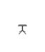Table de Jardin Way 72cm Noir-2