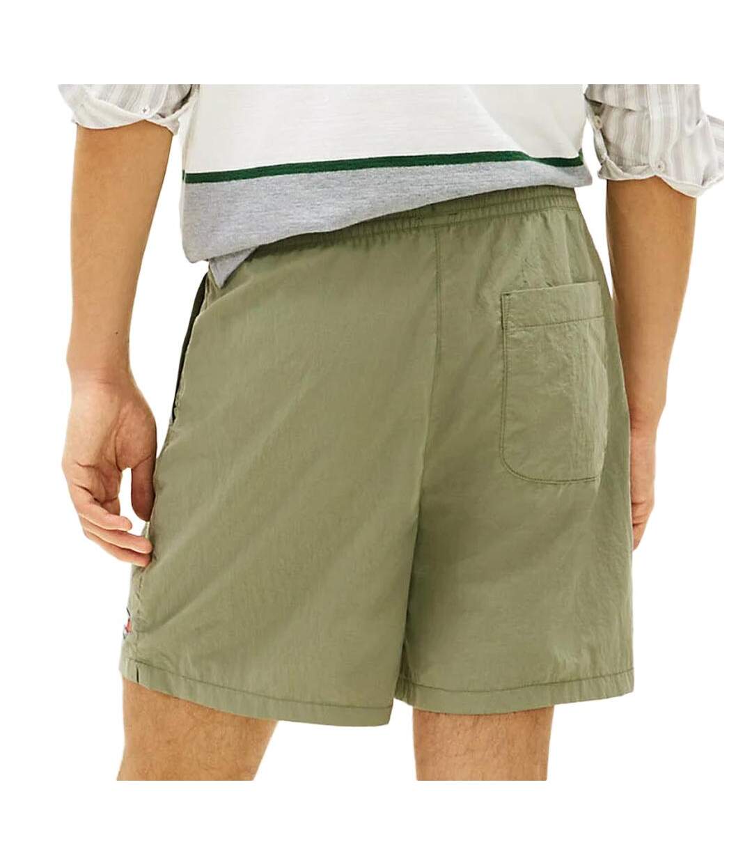 Short kaki homme tommy hilfiger nylon-2