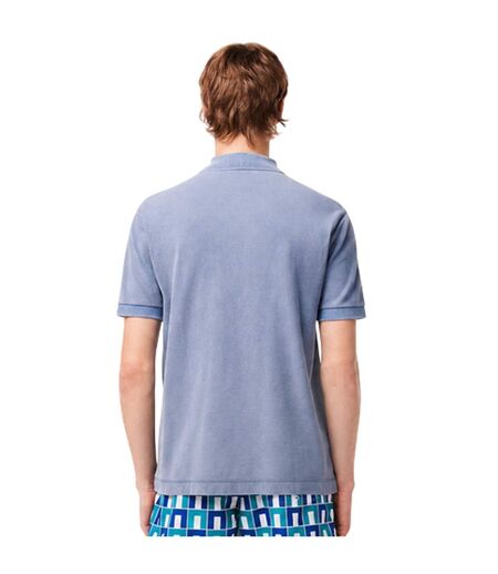 Unisex Adult Tonal Polo Shirt Blue Lacoste