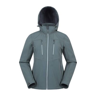 Veste softshell genesis femme vert Mountain Warehouse