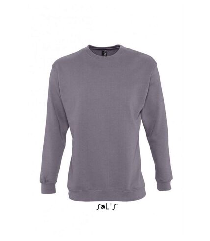 Sweat shirt classique unisexe - 13250 - gris chiné