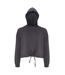 Sweat À Capuche Femme Anthracite TriDri-1