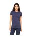 Bella Ladies/Womens The Favorite Tee Short Sleeve T-Shirt (Navy Blue)