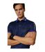 Polo Motif/style Imprimé Zèbre Tour Tech Homme Bleu Marine Noir J.Lindeberg-4