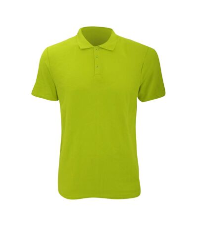Anvil Mens Fashion Double Pique Plain Polo Shirt (210 GSM) (Key Lime) - UTRW2535
