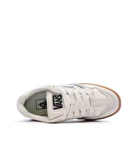 Baskets blanches homme vans upland suede marshmallow