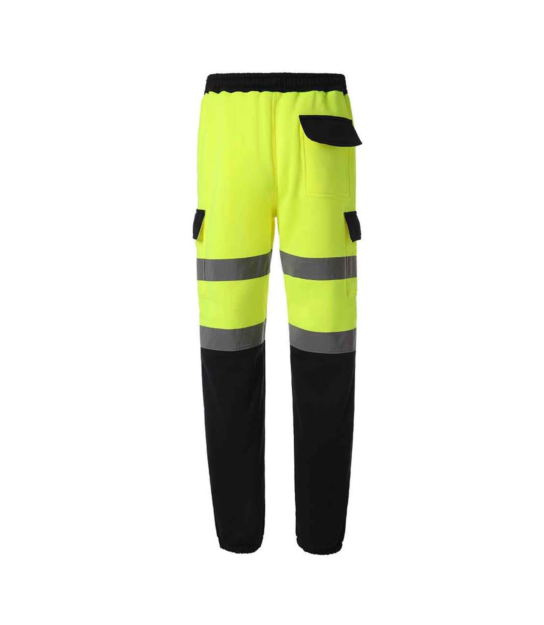 Pantalon De Jogging Homme Jaune Fluo Bleu Marine Yoko-2