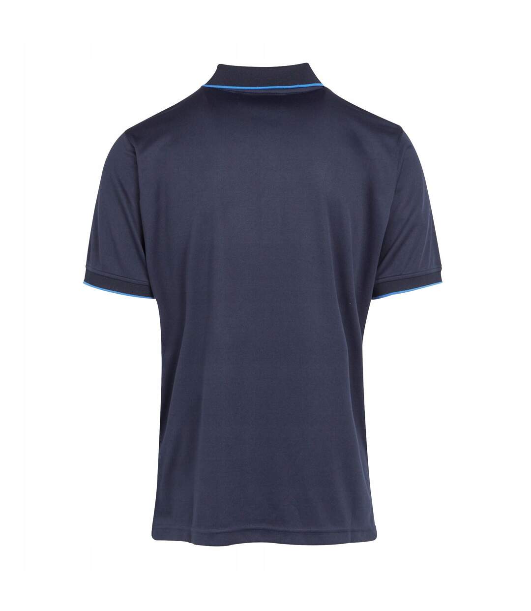 Polo Manches Courtes Motif/style Détail Contrasté Navigate Homme Bleu Bleu Marine Foncé Regatta Professional-3