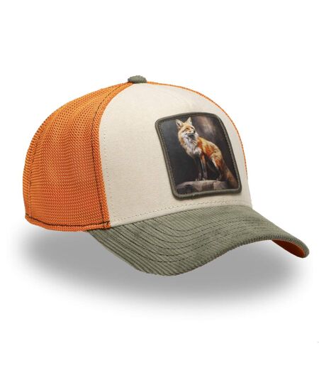 Casquette trucker avec filet souple en coton avec patch Foxy Boy Hatfield