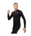 Mens Series-3 Long-sleeved Base Layer Top Black Skins-3
