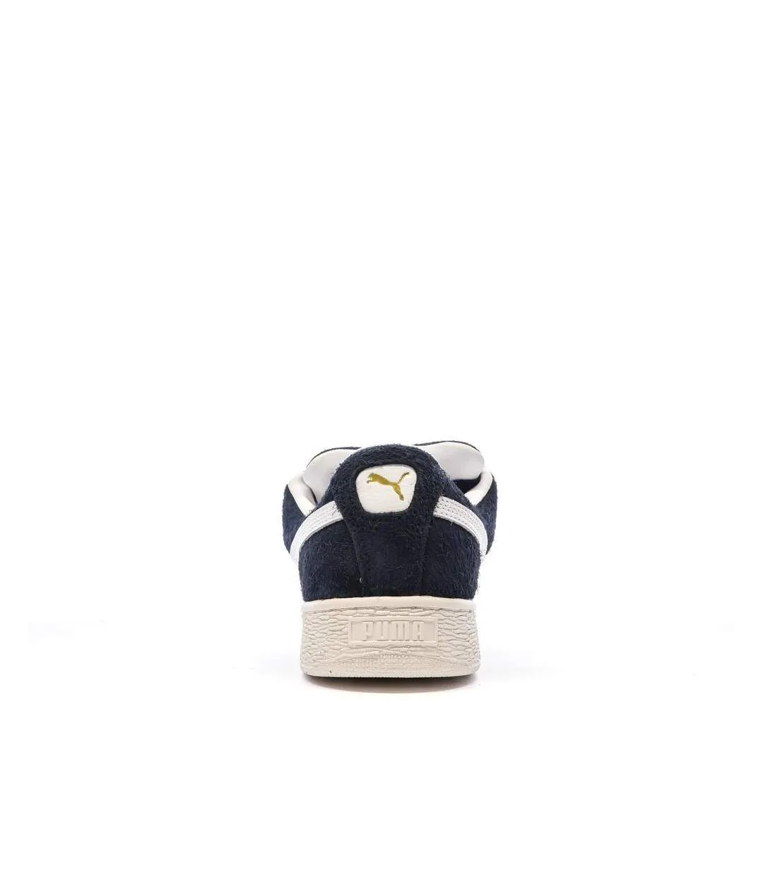 Baskets noires/blanches homme puma suede xl hairy-3