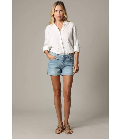 Short slim en jean pour femme CASSANDRE