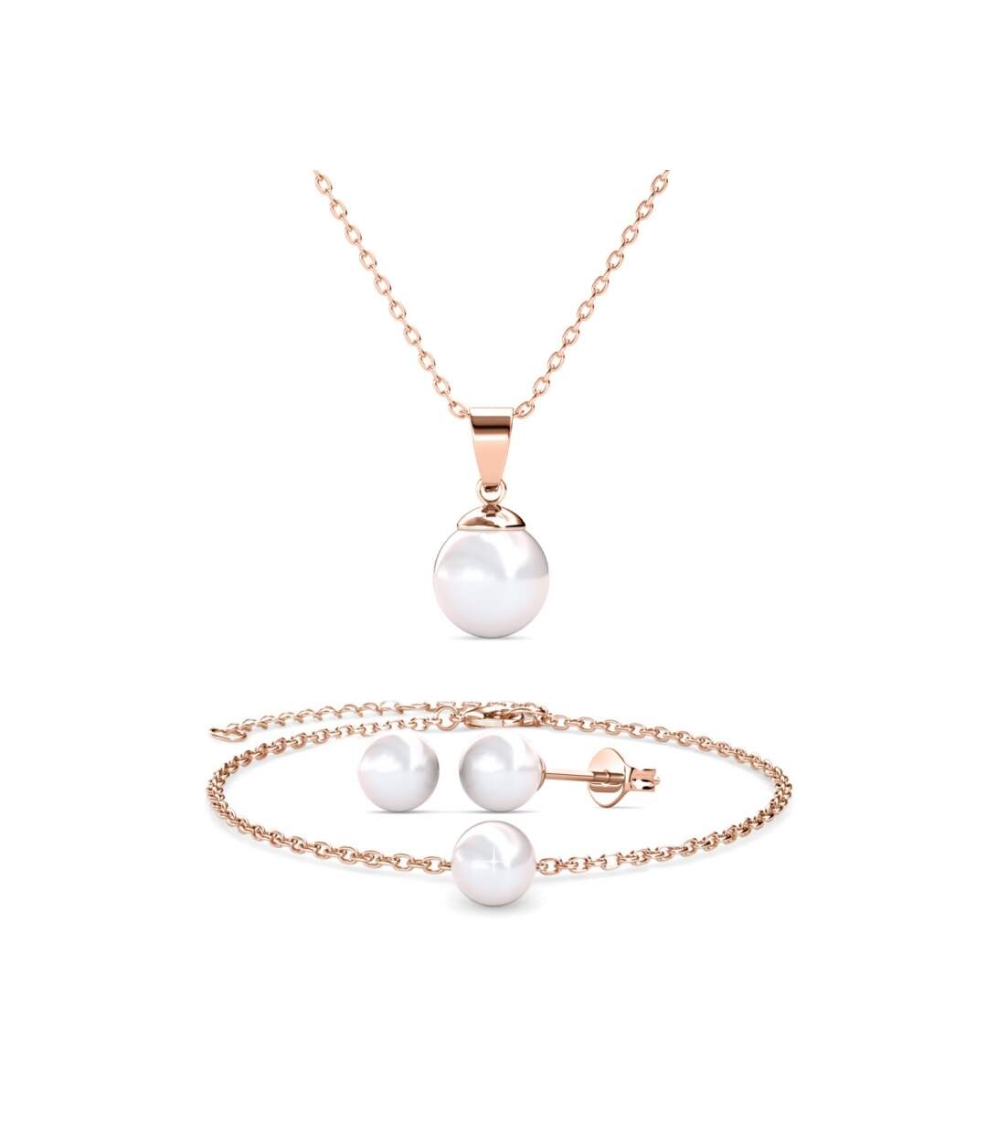 Parures Trio Mother of pearl, Perle d'Autriche