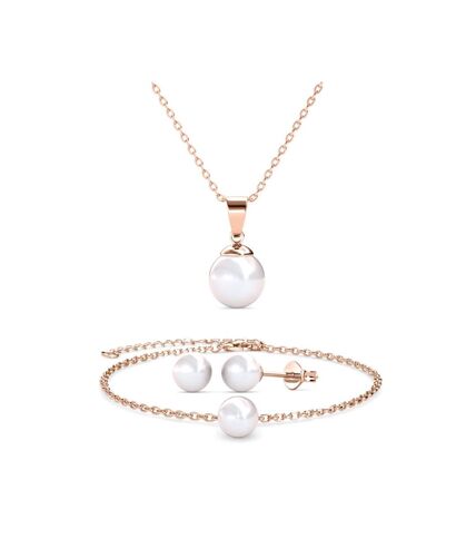 Parures Trio Mother of pearl - Perle d'Autriche