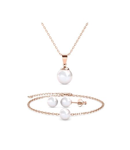 Parures Trio Mother of pearl - Perle d'Autriche