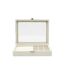 Boîte à Bijoux Feutrine 20cm Blanc-3