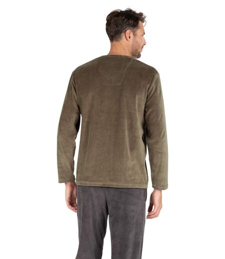 Pyjama long homme Velours Eminence
