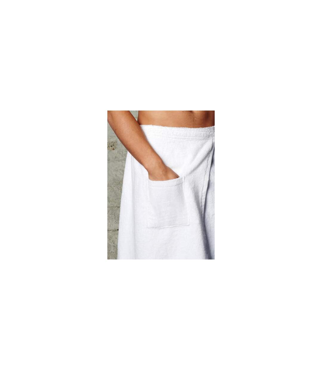 Paréo de bain - serviette de sauna - TO3520 - blanc-3