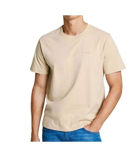 T-shirt Beige Homme Pepe jeans Connor - L