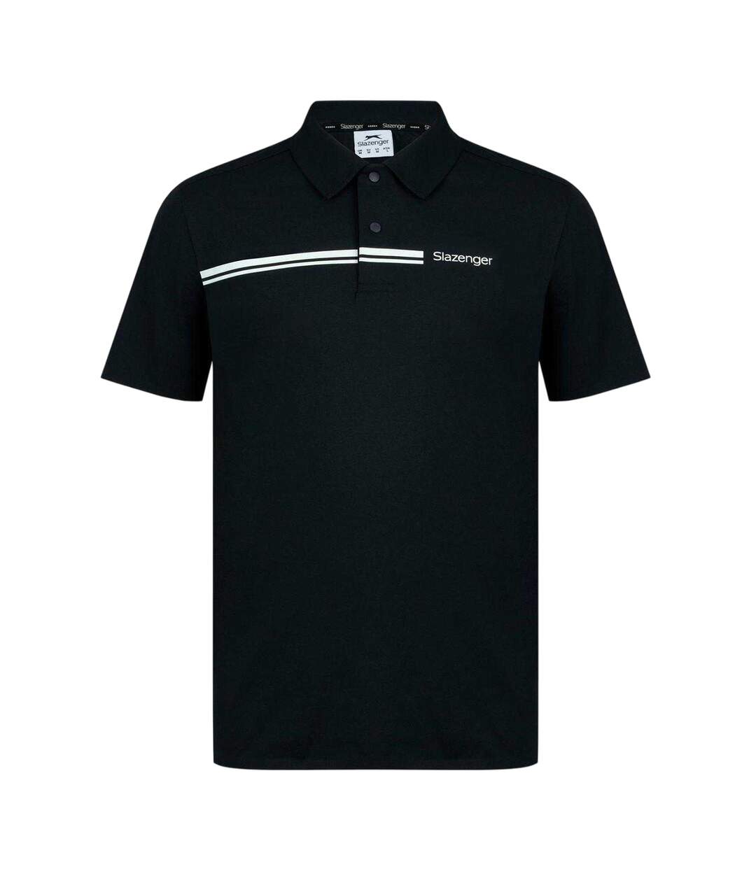 Polo Golf Homme Noir Slazenger-1