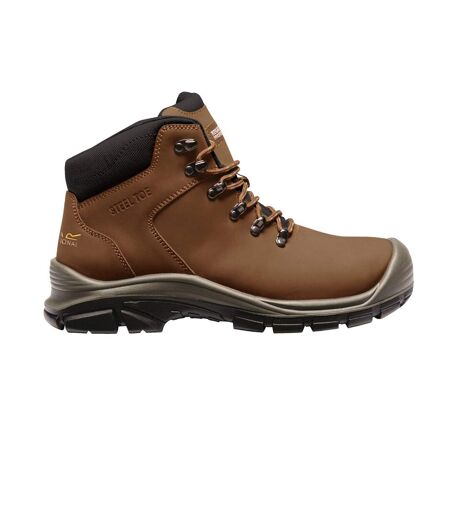 Bottines De Sécurité Peakdale Homme Marron Foncé Regatta