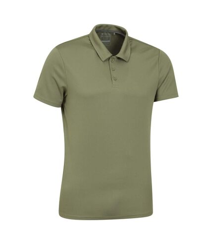 Mountain Warehouse Mens Endurance IsoCool Polo Shirt (Khaki) - UTMW1528