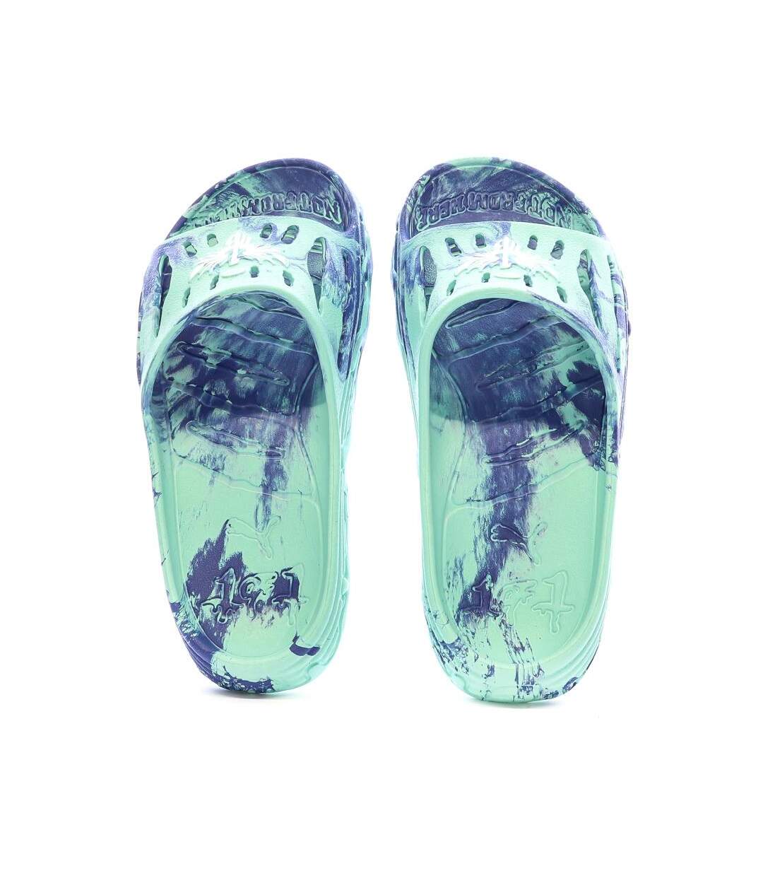 Claquettes marine/bleu homme puma slide - 40.5-3