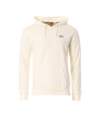 Sweat à Capuche Écru Homme Lee Cooper Odalo - 3XL