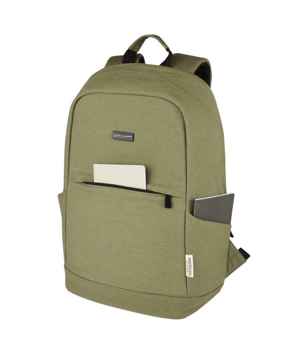 Joey canvas anti-theft 18l laptop backpack one size olive Generic-3