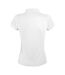 Polo manches courtes prime femme blanc SOLS-2