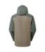 Mens Lightweight Waterproof Hiking Jacket with Hood Half Zip Rain Shell Coat-2