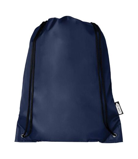 Bullet Oriole Recycled Drawstring Backpack (Navy) (One Size) - UTPF3291