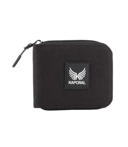 Portefeuille noir homme kaporal kp parad