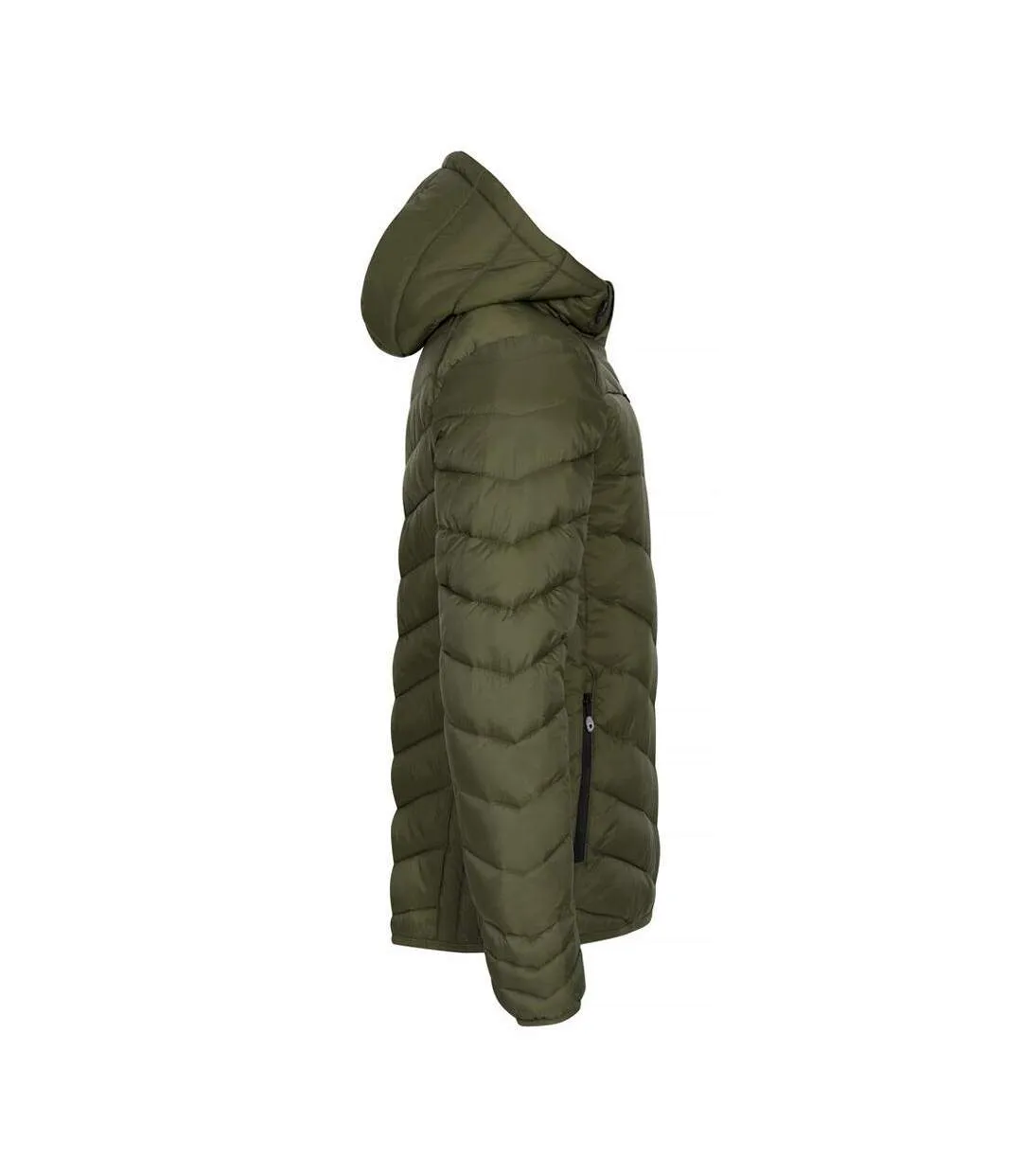 Mens Idaho Padded Jacket Fog Green Clique-1