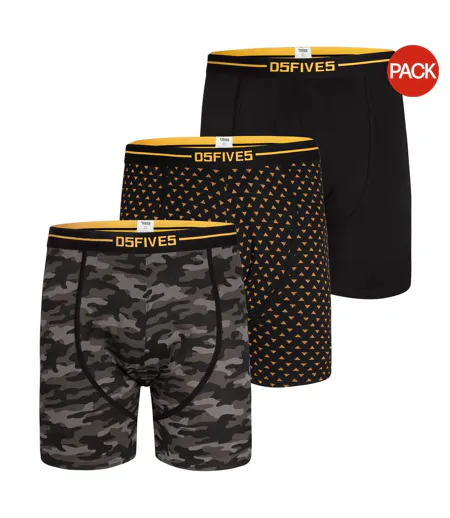 Boxers D555 Sylvester Homme Noir Duke